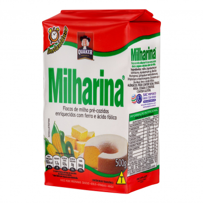 Milharina Flocos de Milho Pré-cozido 500g