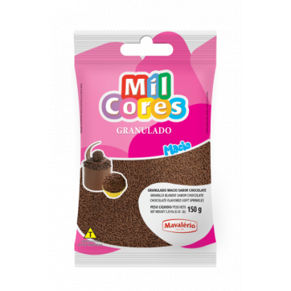 Mil Cores Chocolate Granulado Macio 150g