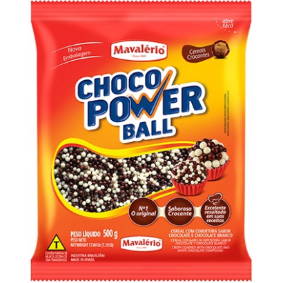 Choco Ball ao Leite e chocolate Branco 500g